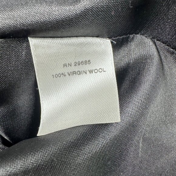 Pendleton Womens Plaid Blazer Jacket Sz 14 Black Pink Wool Button Front Pockets - Picture 5 of 7